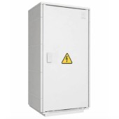 ER112/NVP7P/63A QM Elektroměrový rozvaděč 1-sazbový, 3f do 63A, do výklenku, rozměr všh 620x320x250mm, termoset, pro ČEZ/E.ON/EG.D, IP44/IP20, (bez.hl.jističe, vč. 3f vypínače, příprava pro FV)