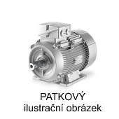 1LE1001-0CD22-2AA4 elektromotor 0,12kW, 230VD/400VY 50Hz, 8-pól, 750ot/min, os.velikost 71, IMB3 patkový, úč. IE2, bez tep.ochrany, materiál hliník