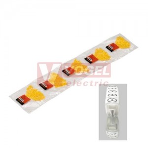 CLI C 02-3 GE/SW = MP CableLine, návlečka na kabely a vodiče s potiskem "=" (horiz.), žluto-černá, š/v 3,4x3mm, pro vodiče s průřezem 0,2-1,5mm2, průměr 1,3-3mm, PVC, měkké, bez kadmia, MultiPack (0252111751)