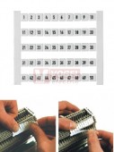 DEK 5 FW 501-550 štítek s potiskem, horizont., š5mm x v5mm, PA66 (0473460501)