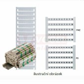 DEK 5 GW  22 štítek s potiskem, horizont. (0522660022)