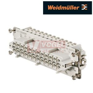 Konektor  24pin Z 16A/500V HDC HE 24 FS, šroubový (1211300000)