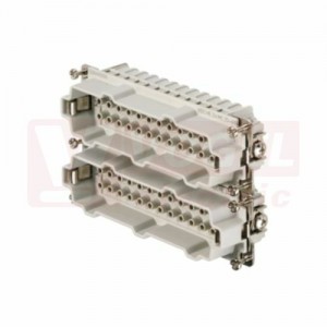 Konektor  24/48pin V 16A/500V HDC HE 24 MC 25-48, krimpovací, č.25-48 (1226400000)