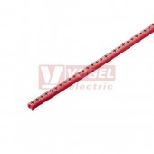 CLI C 02-3 RT/WS + CD CableLine, návlečka na kabely a vodiče s potiskem "+" (horiz.), červeno-bílá, š/v 3,4x3mm, pro vodiče s průřezem 0,2-1,5mm2, průměr 1,3-3mm, PVC, měkké, bez kadmia, na cívce (1568241737)