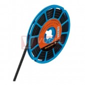 CLI C 1-3 SW/WS 0 CD CableLine, návlečka na kabely a vodiče s potiskem "0" (horiz.), černo-bílá, š/v 4,2x3mm, pro vodiče s průřezem 1,5-4mm2, průměr 2,5-5mm, PVC, měkké, bez kadmia, na cívce (1568251503)
