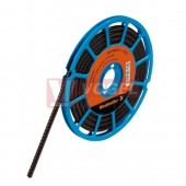 CLI C 1-3 BR/WS 1 CD CableLine, návlečka na kabely a vodiče s potiskem "1" (horiz.), hnědo-bílá, š/v 4,2x3mm, pro vodiče s průřezem 1,5-4mm2, průměr 2,5-5mm, PVC, měkké, bez kadmia, na cívce (1568251506)