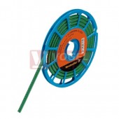 CLI C 1-3 GN NE CD CableLine, návlečka na kabely a vodiče, zelený, š/v 4,2x3mm, pro vodiče s průřezem 1,5-4mm2, průměr 2,5-5mm, PVC, měkké, bez kadmia, na cívce (1568251688)
