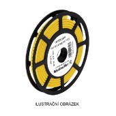 CLI M 2-4 GE/SW 1 CD CableLine, značení vodičů a kabelů, s potiskem "1", žluto-černá, š/v 11,3x4mm, pro vodiče s průřezem 16-500mm2, průměr 10-317mm, PVC, měkké, bez kadmia, na cívce (1568301505)