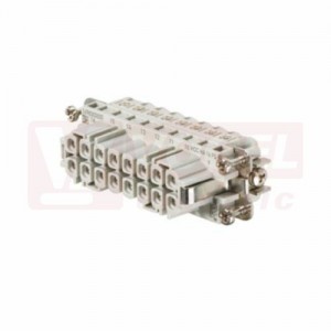 Konektor  16pin Z 16A/250V HDC HA 16 FS šroubek, č.1-16 (1650780000)