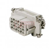 Konektor  24pin Z 10A/250V HDC-HD-24FC, krimpovací, (1650890000)