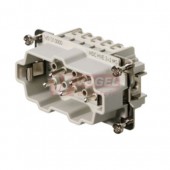 Konektor   5pin+PE  V 20A/830V HDC HVE 3+2 MS, šroubový (1651310000)