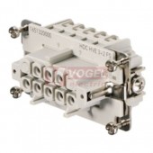 Konektor   5pin+PE  Z 20A/830V HDC HVE 3+2 FS, šroubový (1651320000)