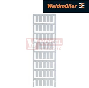 ESG 8/19 MC NE WS MultiCard, značení přístrojů, štítek bez potisku bílý 19 x 8mm, (AEG) zasouvací, PA66 (1652220000)