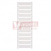 MF 10/6 MC NE WS MultiCard štítek bez potisku, bílý, š6mm x v10mm, Phoenix, Wieland, Legrand, Telemecanique, Entrelec, PA66 (1677220000)