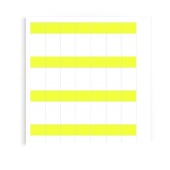 LM WriteOn 18x34 GE LaserMark, samolepící štítky ke značení vodičů a kabelů, žlutý, š/v 34x18mm, popis.pole 18x12,7mm, průřez vodiče 6-16mm2 (1695711687)