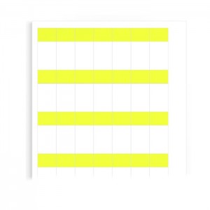 LM WriteOn 25x68 GE LaserMark, samolepící štítky ke značení vodičů a kabelů, žlutý, š/v 68x25mm, popis.pole 25x17mm, průřez vodiče 16-70mm2 (1695731687)