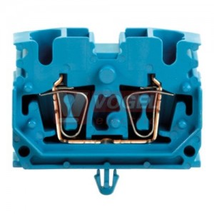 ZDUB 2,5-2/4AN/RC/mo svorka mini sv.modrá 2/2, s montážní patkou na panel, š=10,2mml (1712980000)