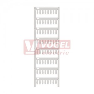 TM-I 12 MC NE WS štítek zasouvací pro značení vodičů bez potisku, bílý, 12x4mm, PA66 (1718411044)