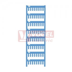 TM-I 12 MC NE BL štítek zasouvací pro značení vodičů bez potisku, modrý, 12x4mm, PA66 (1718411693)
