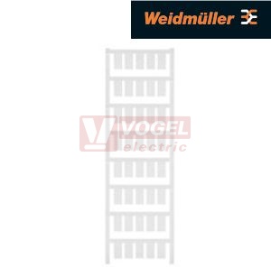 ESG 9/17 MC NE WS MultiCard, značení přístrojů, štítek bez potisku bílý 17x9mm, PA66 (1724760000)