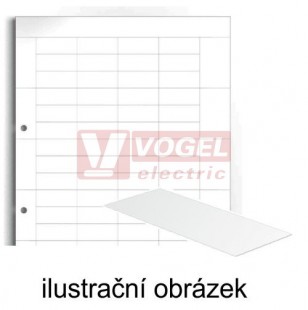 ESG 7/20 SIRIUS MC NE WS MultiCard, značení na rámeček i zadní kryt proti dotyku, zasouvací, bílý 20x7mm, Polyamide 66 (1736181044)