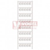 SFC 1/12 MC NE WS SlimFix Clip návlečka bez potisku, bílá, průřez 0,75-2,5mm2, 12x5,8mm (1747320001)