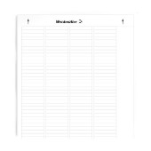 LM MT300 40/6 WS LaserMark, značení přístrojů, bílý, š/v 40x6mm, samolepící, Polyester, bez PVC (1760461044)