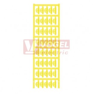 SFC 1/21 MC NE GE SlimFix Clip návlečka bez potisku, žlutá průměr 0,75-2,5mm2, vel.popisovacího pole 21x5,8mm (1779080004)