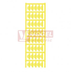 SFC 1/21 MC NE GE SlimFix Clip návlečka bez potisku, žlutá průměr 0,75-2,5mm2, vel.popisovacího pole 21x5,8mm (1779080004)