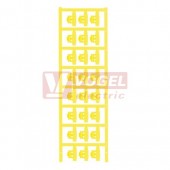 SFC 2/21 MC NE GE SlimFix Clip návlečka bez potisku, žlutá, průřez 3-4mm2, velikost popis.pole 21x5,8mm (1805780000)