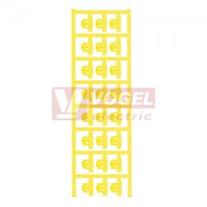 SFC 2/21 MC NE GE SlimFix Clip návlečka bez potisku, žlutá, průřez 3-4mm2, velikost popis.pole 21x5,8mm (1805780000)