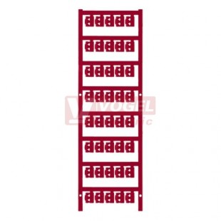 SFC 0/12 MC NE RT  červený, SlimFix Clip štítek 12x5,8mm pro zn.vodičů, nacvaknutím, pro průřez 0,5-1,0mm2, průměr 1,5-2,5mm (1813150000)