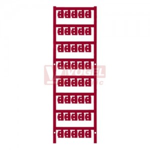 SFC 0/12 MC NE RT  červený, SlimFix Clip štítek 12x5,8mm pro zn.vodičů, nacvaknutím, pro průřez 0,5-1,0mm2, průměr 1,5-2,5mm (1813150000)