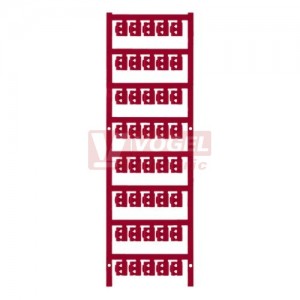 SFC 0/12 MC NE RT  červený, SlimFix Clip štítek 12x5,8mm pro zn.vodičů, nacvaknutím, pro průřez 0,5-1,0mm2, průměr 1,5-2,5mm (1813150000)