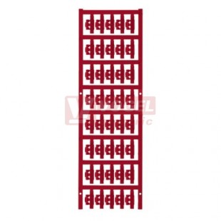 SFC 0/21 MC NE RT  červený, SlimFix Clip štítek 21x5,8mm pro zn.vodičů, nacvaknutím, pro průřez 0,5-1,0mm2, průměr 1,5-2,5mm (1813200000)