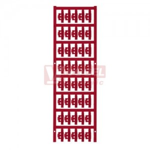 SFC 0/21 MC NE RT  červený, SlimFix Clip štítek 21x5,8mm pro zn.vodičů, nacvaknutím, pro průřez 0,5-1,0mm2, průměr 1,5-2,5mm (1813200000)