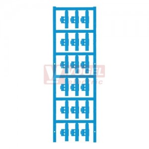 SFC 0/30 MC NE BL  modrý, SlimFix Clip štítek 30x5,8mm pro zn.vodičů, nacvaknutím, pro průřez 0,5-1,0mm2, průměr 1,5-2,5mm (1813270000)