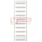 MF-W 9/5 MC NE WS MultiCard, štítek bez potisku, bílý, š5mm x v9mm, Wago, Legrand, PA66 (1816270000)