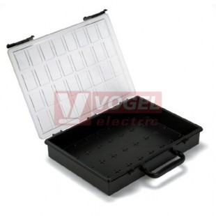 KOFFER PSC4-01 Box přenosný (organizér), prázdný, rozměr 261x338x56mm, materiál Polycarbonat (9028860000)