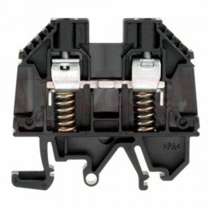 WDU 6 SL/EN SW svorka řadová, šroubové připojení, černá, š=7,9mm (9537430000)
