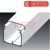 Lišta v 60xš 60  EKE 60x60_HD (2m kart.) elektroinstalační kanál "elegant", barva bílá RAL9003