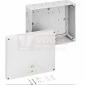 Abox-i 250-25² rozbočovací krabice se svorkovnicí 5P, 25mm2, (4x10²/4x16²/4x25²), IP65, IK08, rozměr 250x200x115mm (49042501)