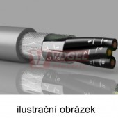 LiYCY-OZ  2x 0,75 kabel stíněný flexibilní, číslovaný, bez ZŽ