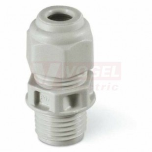 PM 16x1,5 vývodka 805.5416.0, sevření 4-8mm, IP66, RAL7035, materiál polypropylen, těsnění PVC