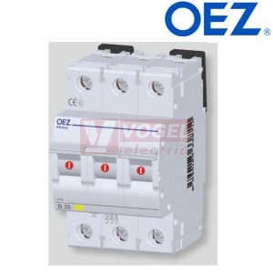 Jistič 3P   0,5A B LPN-0,5B-3 10kA Minia  VÝROBA UKONČENA