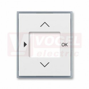 3299E-A40100 04 Kryt časovače nebo ovladače Busch-Timer, snímače kvality vzduchu; bílá/ledová šedá - Element