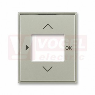 3299E-A40100 32 Kryt časovače nebo ovladače Busch-Timer, snímače kvality vzduchu; starostříbrná - Element, Time (Arbo)