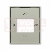 3299E-A40100 32 Kryt časovače nebo ovladače Busch-Timer, snímače kvality vzduchu; starostříbrná - Element, Time (Arbo)