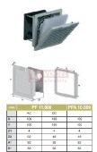 PFA 10.000  IP54, RAL7032, UL (7940025850) otvor 92x92mm, výstupní mřížka s filtrem