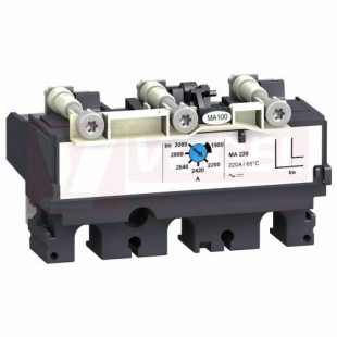 LV431500 3P3D MA220 jednotka spouští magnetická pro distribuci a motory, pro řadu NSX100/160/250